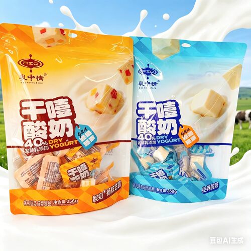 乳中情干噎酸奶添加发酵乳