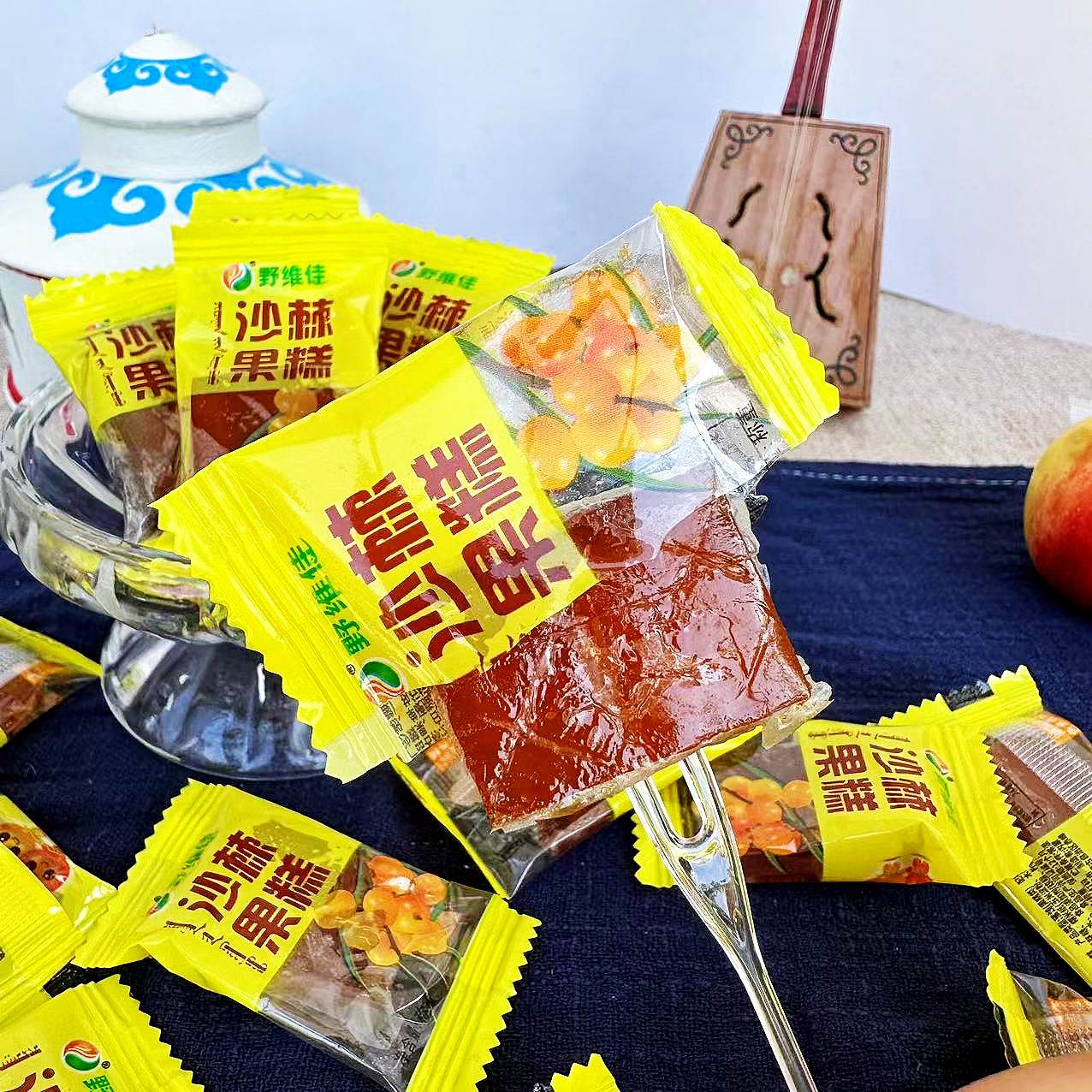 口感酸甜补充维生素果糕