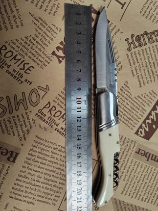法国品牌拉吉拉乐家用折叠厨房用具440c不锈钢红酒起子切水果