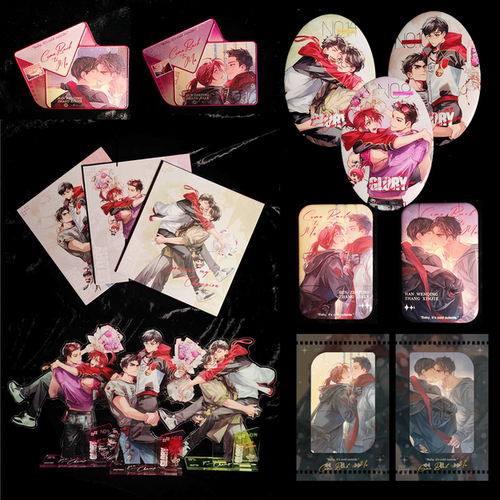 现货|adling|全职高手|韩张双花林方|冠军回家&雪夜|色纸情书徽章