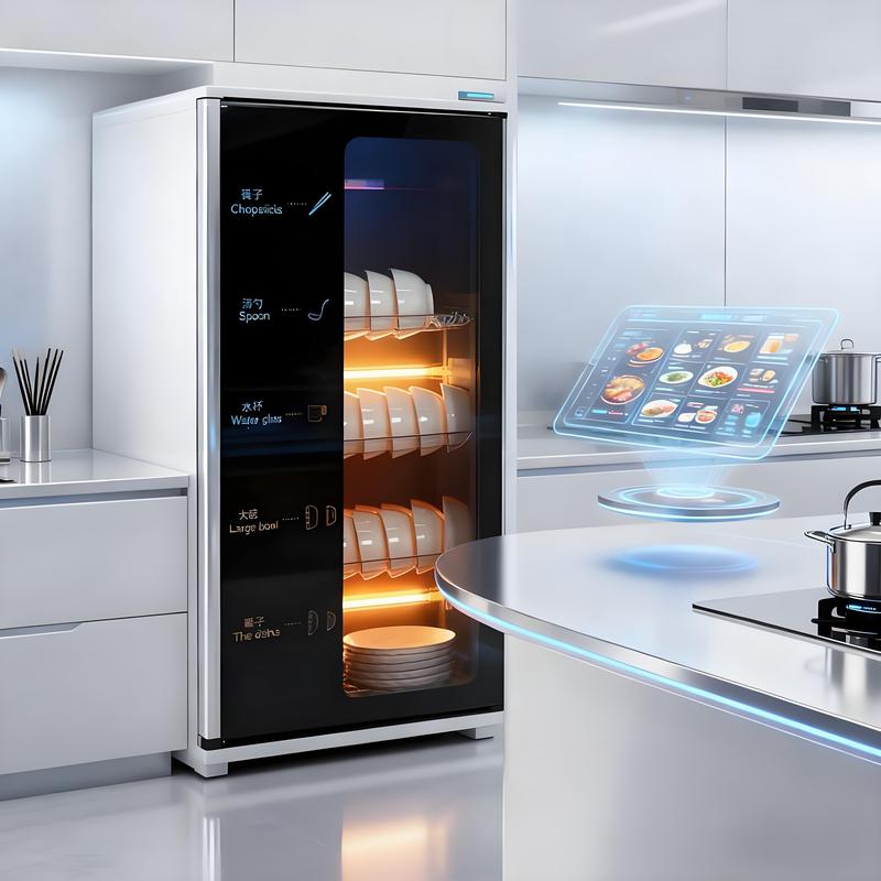 餐厅房客消毒机专用消毒柜带烘干沥水盒密胺餐具食堂餐盘消毒柜