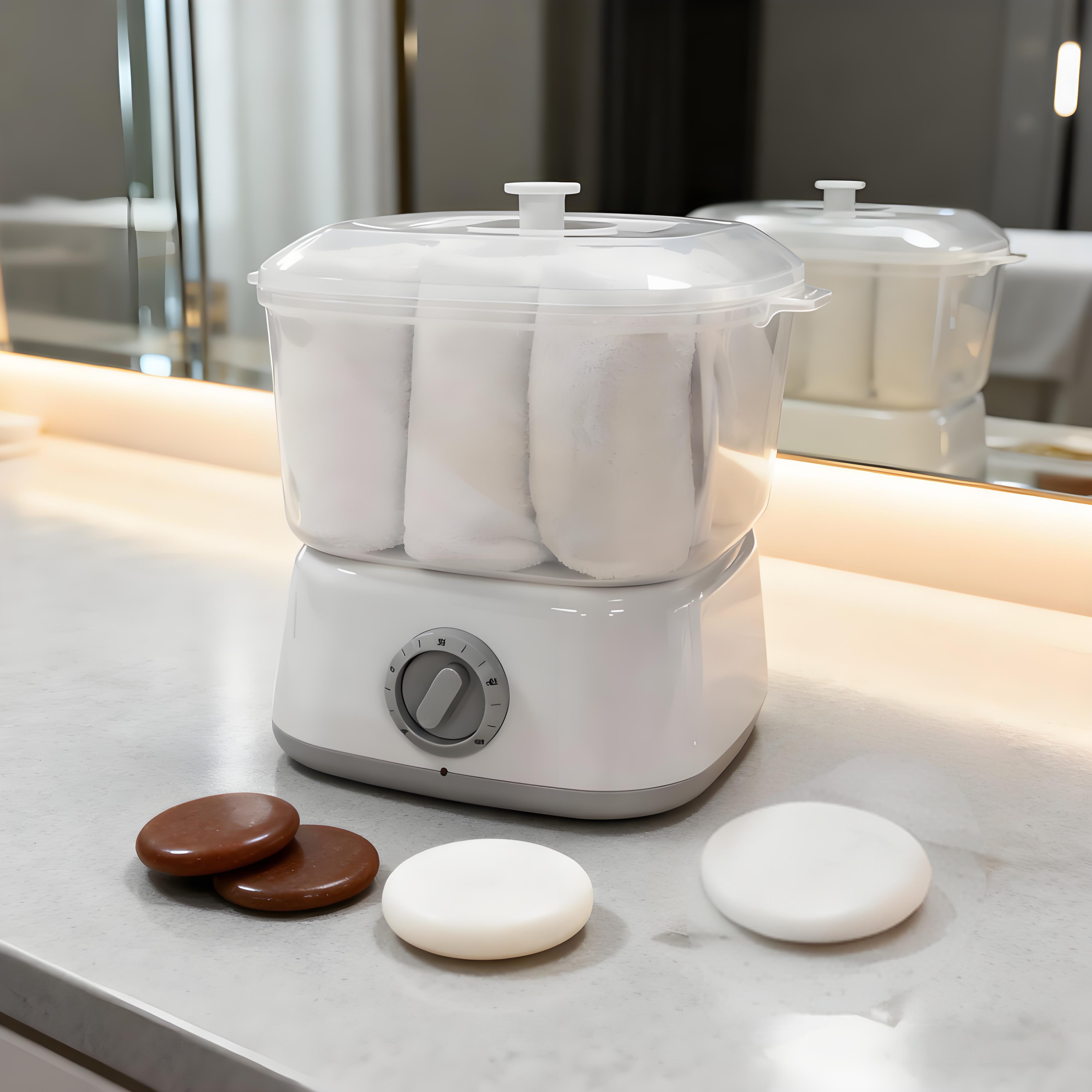 可调温刮胡子药膏毛巾消毒机烘干一体100度温度毛巾高温消毒机