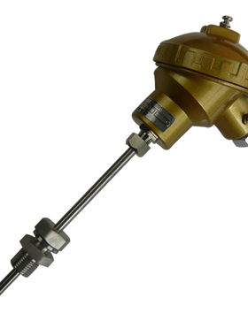 wrnk2-322 k型热电偶wrnk一321 l=300mm 0-800℃ 活动卡套m16*1.5