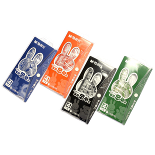 晨光米菲套尺绘图尺 可爱绘图四件套尺子中小学生用三角板量角器考试直尺套装 儿童多功能绘画4件套包邮批发