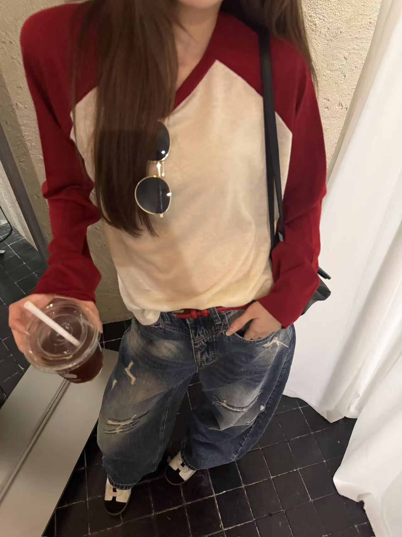 2026秋季新款韩版细羊毛百搭显瘦圆领长袖针织衫女毛衣打底上衣