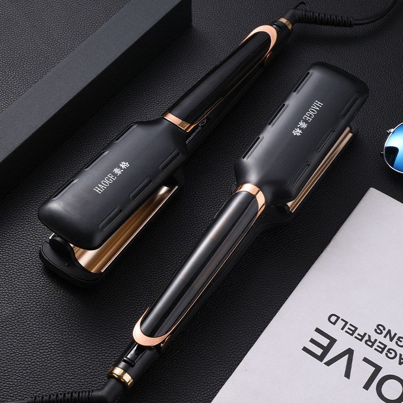 国标大尺寸法式蛋卷头卷发棒水波纹蛋蛋卷棒卷发神器羊毛大卷夹板