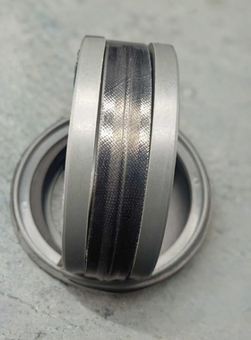 进口SM丁晴夹布K16三件组合D58活塞封100*86*22.5/5.2 液压密封圈