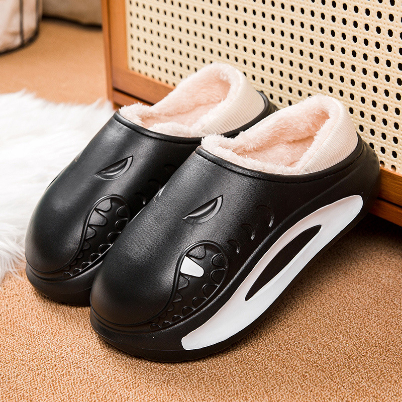 【跨境爆款】2024新款恐龙棉鞋小红书同款防滑可爱棉拖鞋保暖户外