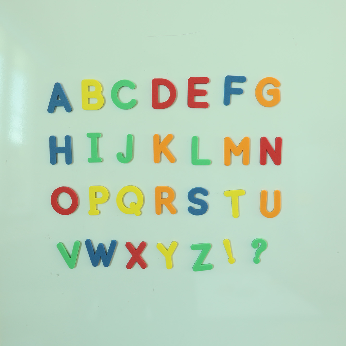 字母磁铁磁力贴数字贴英文字母磁吸磁力贴强磁性磁铁教学教具英语