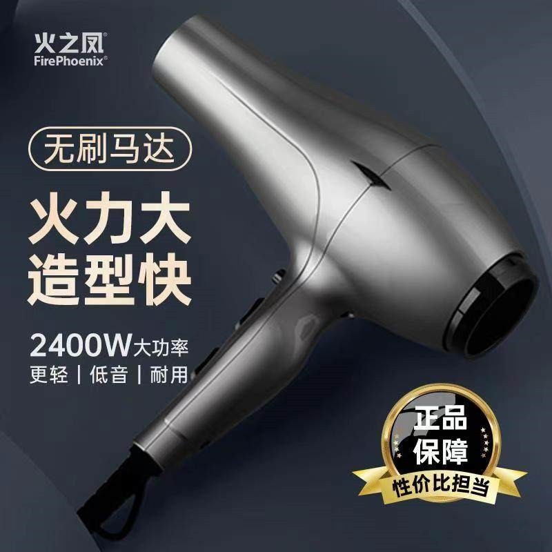 火之凤6600H电吹风机理发店发廊2400W发型师无刷电机正品风筒专用