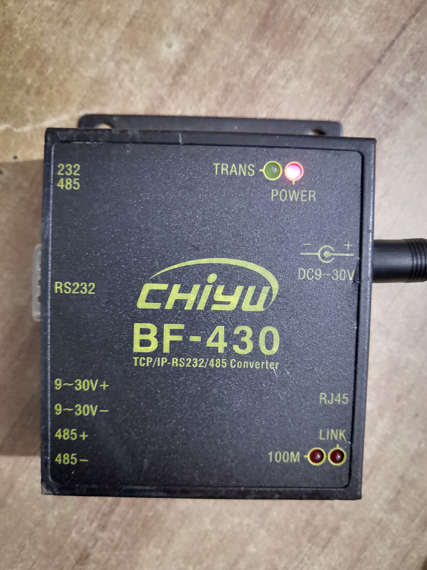 议价CHiyu BF-430串口服务器RS-232/485及TC 电子元器件市场 其它元器件 原图主图