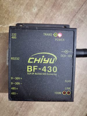 议价CHiyu BF-430串口服务器RS-232/485及TC