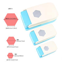 Hexagonal embossing machine, regular hexagonal patterning machine, grandmother labor-saving tool, irregular square polygon punching machine thumbnail 7