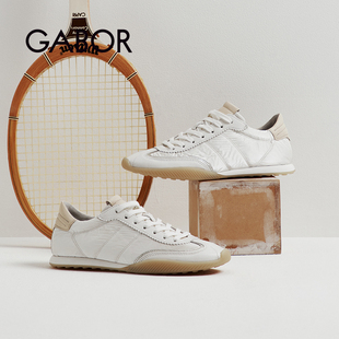 圆头平跟通勤德训鞋 2026SS春夏新品 Gabor德国嘉步83180休闲鞋