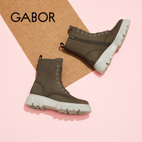 Gabor嘉步时装靴平跟休闲