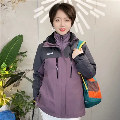 2025新款三合一羽绒冲锋衣