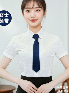 女士领带免打结拉链款领带