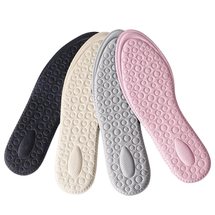 鞋垫女软底舒适透气吸汗防臭乐福鞋运动鞋久站防痛夏季