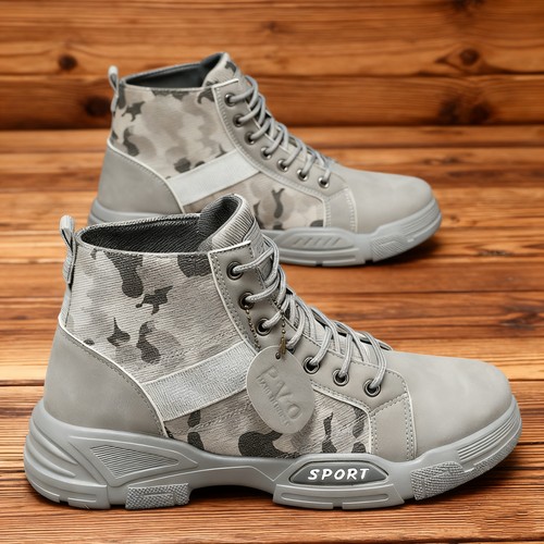 马丁靴冬季男鞋2025年新款工装靴男士防滑耐磨潮流工装鞋子男潮鞋