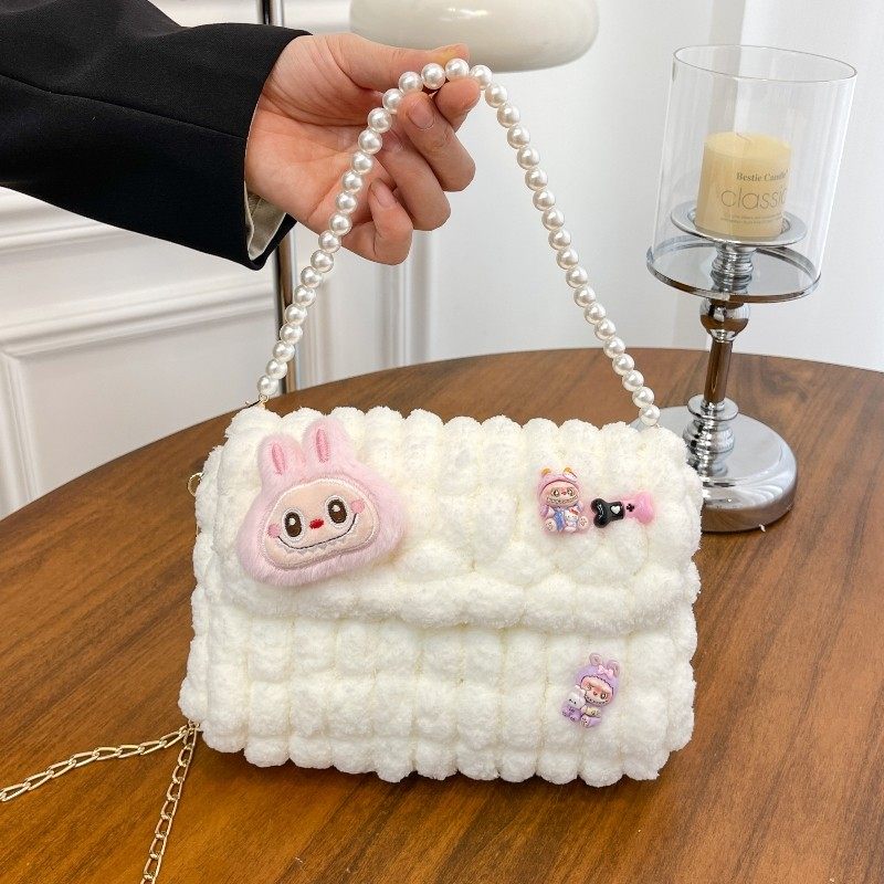 拉布布手工编织包包毛线材料包自制斜挎手提包成品送女友礼物,服饰配件/皮带/帽子/围巾,DIY编织材料包,淘宝优惠券,粉丝福利购,淘宝优惠卷