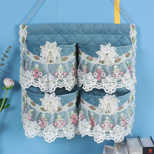 收纳袋挂袋墙上悬挂式 置物储物小布袋卧室门后床头神奇布艺壁挂袋