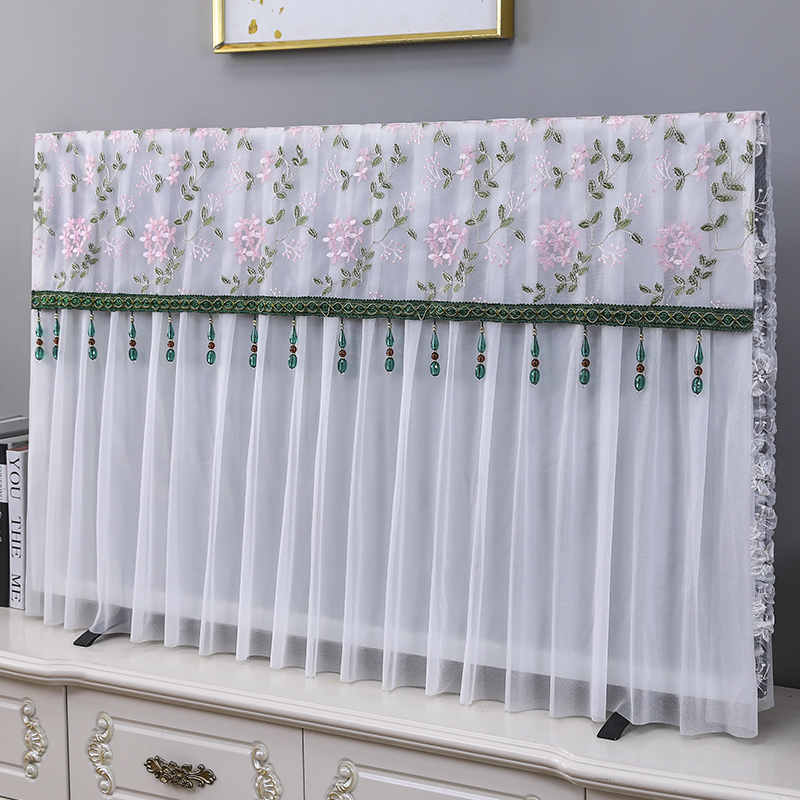 新款电视机防尘罩套开不取