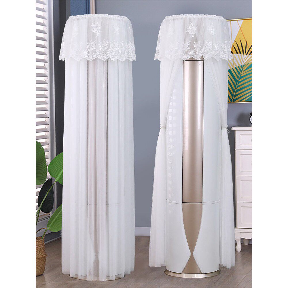 空调罩套圆形柜机适用格力奥克斯海尔美的圆柱立式防尘罩开机不取