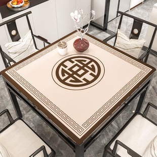 方桌桌布正方形防水防油台布四方老式简约餐桌布八仙桌麻将桌盖布