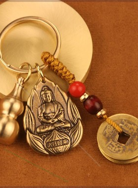 纯黄铜十二生肖保平安葫芦