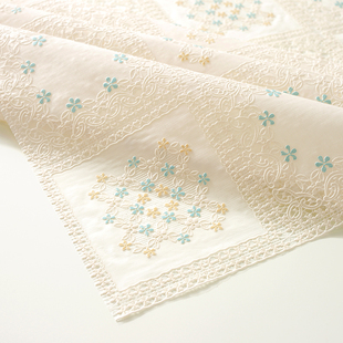 桌布防水防烫防油免洗蕾丝PVC餐桌布北欧茶几桌垫书桌ins学生布艺