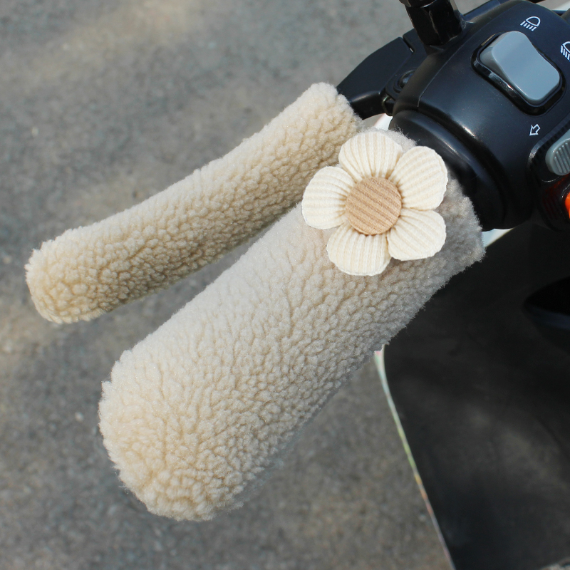 雅迪电动车手把套冬季防滑