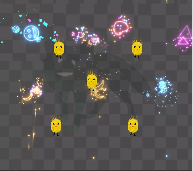 Unity魔法烟火爆炸粒子特效 Fireworks Effect 2D 1.0包更新