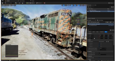 UE5照片点云数据生成环境点云高斯导入渲染3D Gaussians Plugin