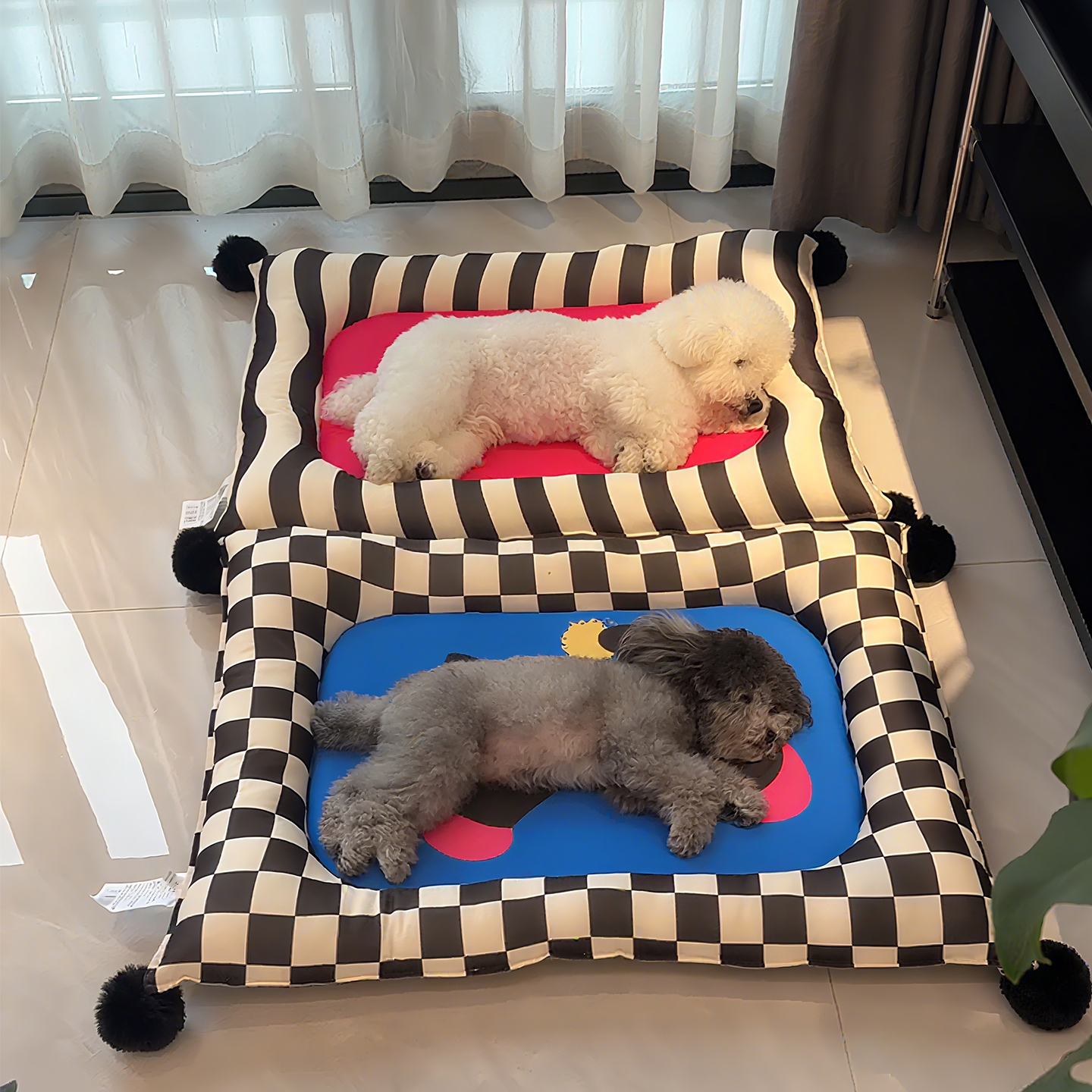 多巴胺狗窝四季通用猫窝小型犬比熊狗狗睡觉垫子防水趴趴垫双面用