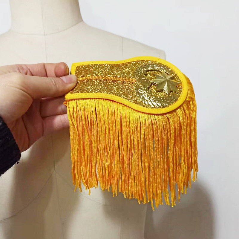 儿童鼓号服流苏肩章少先队升旗班队仪仗队服装流须肩章管乐队肩章