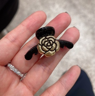 金属小花迷你抓夹ins网红少女边夹韩国百搭发夹可爱刘海抓鬓角抓