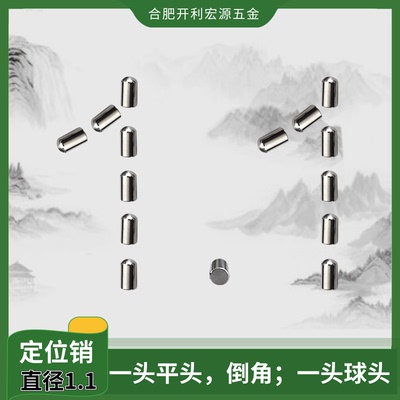PCB定位圆头球头不锈钢平头实心