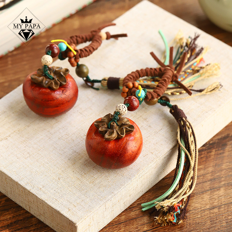 2026柿柿如意MYPAPA文玩手作混搭多宝檀木菩提包挂钥匙扣流苏,饰品/流行首饰/时尚饰品新,小众木作,淘宝优惠券,粉丝福利购,淘宝优惠卷