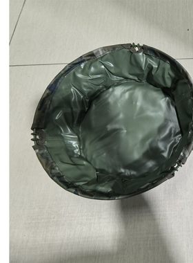 户外折叠迷彩脸盆便携式软体盆训练脸盆水桶野战折叠脸盘折叠水桶