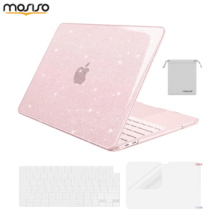 mosiso2026新款苹果电脑保护套适用macbookneo保护壳电脑保护套苹果neo外壳硬壳满天星闪透明