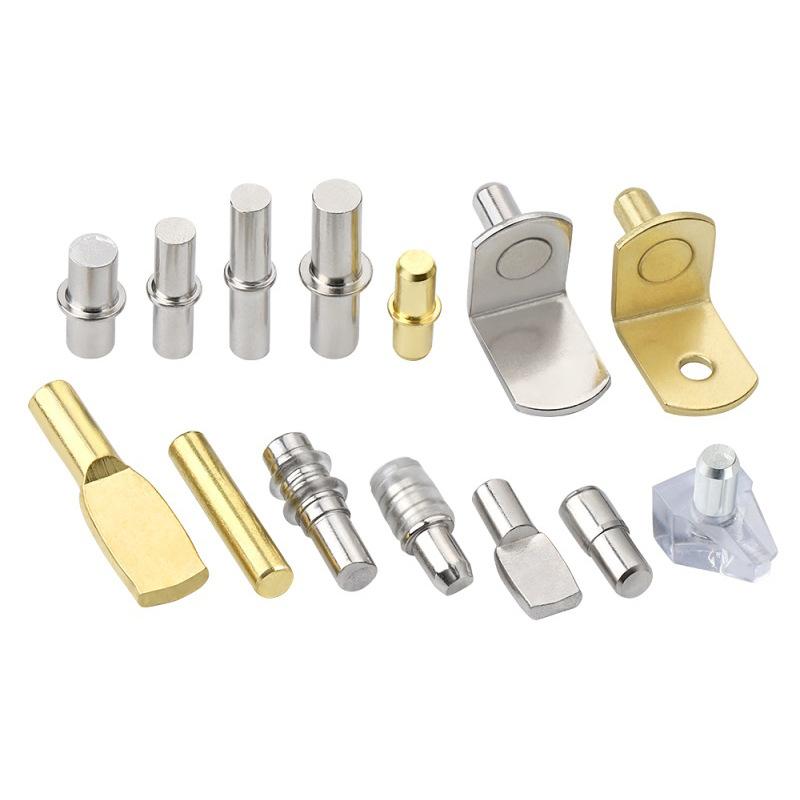 7字支撑玻璃托钉 层板托隔板搁板活动木板粒支架橱柜衣柜固定托架