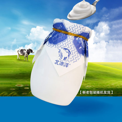 北冰洋瓷罐酸奶原味200g