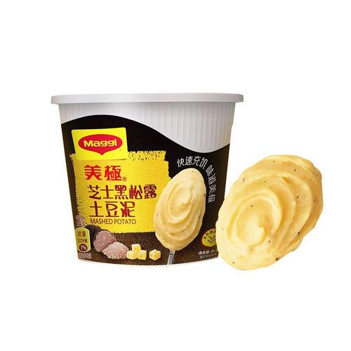 山姆必买maggi美极 芝士黑松露土豆泥35g/杯居家办公室茶水间饱腹
