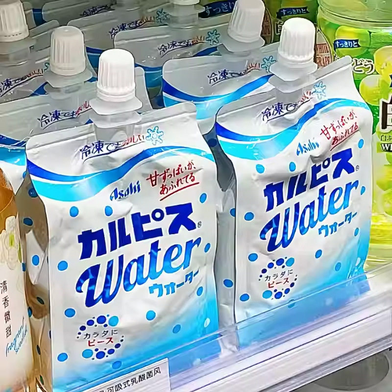 山姆冠必买日本进口可尔必思原味吸吸乳酸菌饮料夏日清凉便携袋装