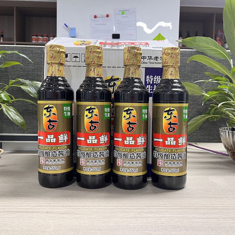 山姆必买【】东古一品鲜酱油550ml特级生抽家用炒菜调味酱凉拌烹