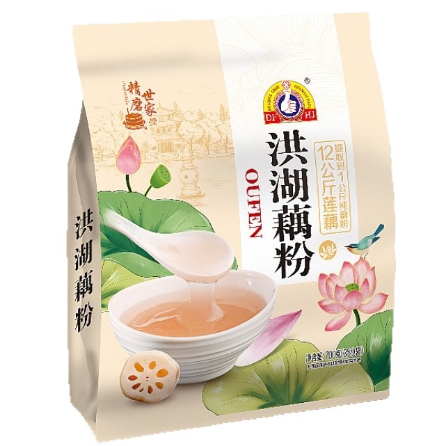 山姆必买大发华精洪湖藕粉700g中老年低脂莲藕粉即食早餐纯味藕粉