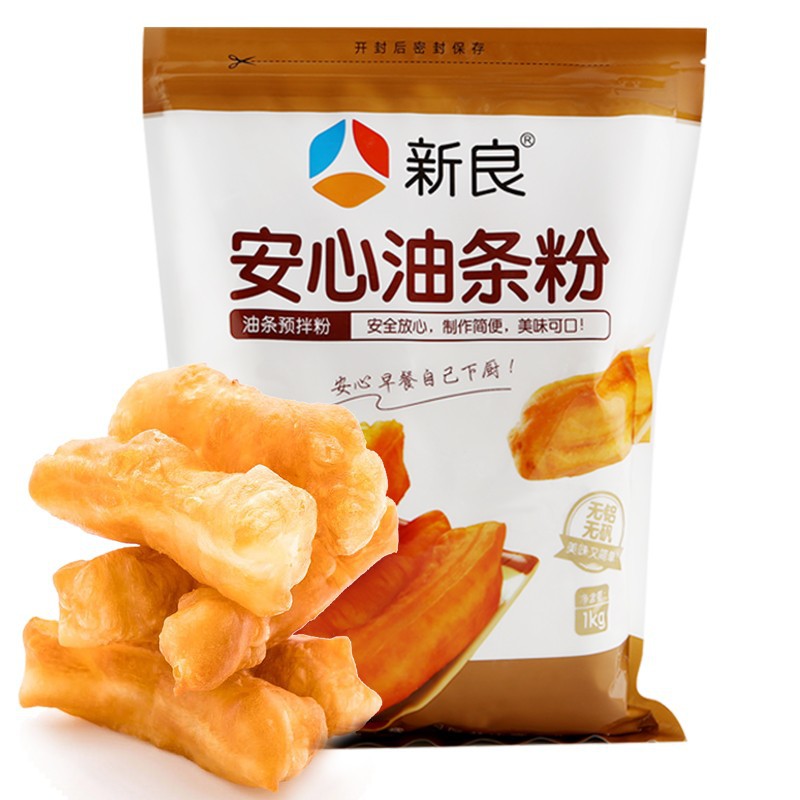 山姆必买新良安心油条粉1kg 家用 油炸 自发粉油条面粉专用粉油条