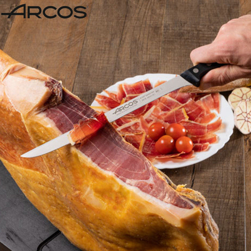 Arcos原装进口不锈钢专业西班牙火腿刀三文鱼片刀厨师刀