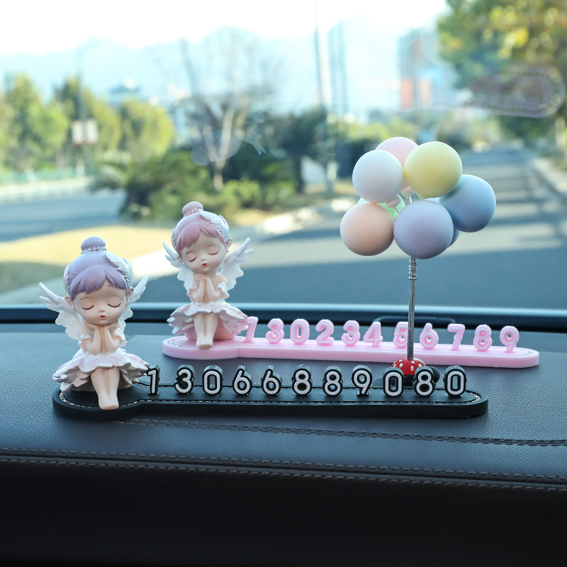 即是摆件也是停车牌多功能装饰