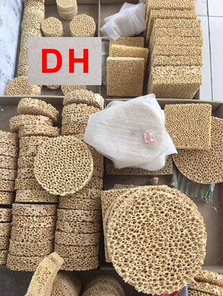 氧化锆泡沫陶瓷过滤片铸造用 耐高温1700度铸件专用过滤网